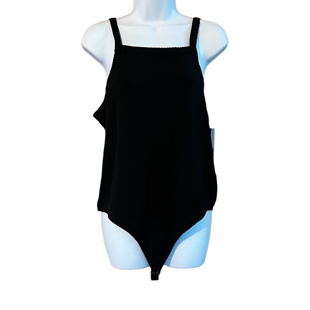 NWT BP. Black Stretch Thong Bodysuit Size: XL NEW